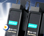 Moxa数据线浪涌保护器ISD-1100/1200-T系列