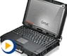 神基Getac V100全强固式可旋转笔记本电脑强固试验视频